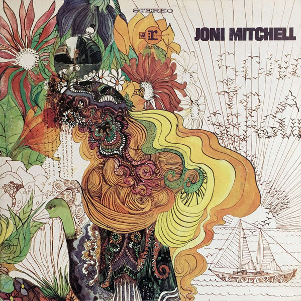 Joni Mitchell : Song To A Seagull (LP, Album, Ter)