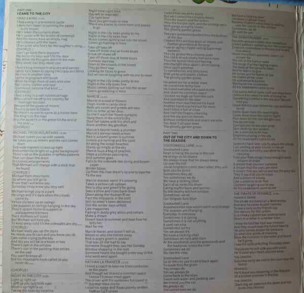 Joni Mitchell : Song To A Seagull (LP, Album, Ter)