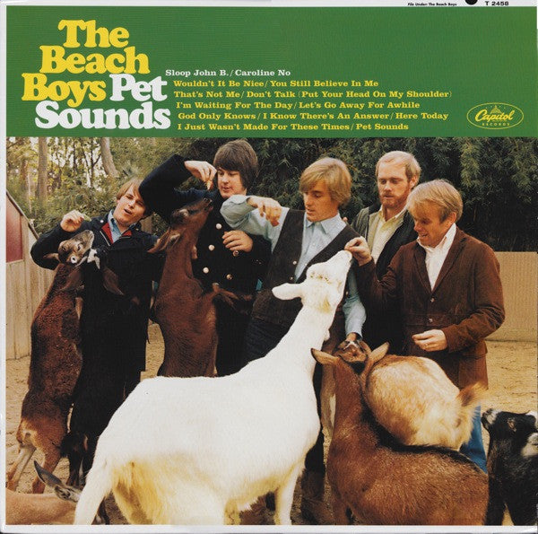 The Beach Boys : Pet Sounds (LP, Album, Mono, Ltd, RE, 180)