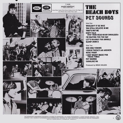 The Beach Boys : Pet Sounds (LP, Album, Mono, Ltd, RE, 180)