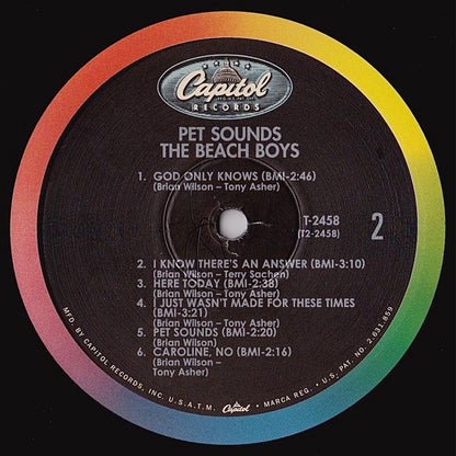 The Beach Boys : Pet Sounds (LP, Album, Mono, Ltd, RE, 180)