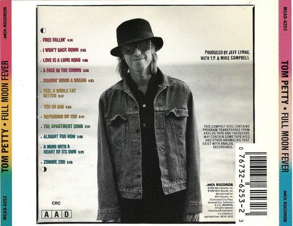 Tom Petty : Full Moon Fever (CD, Album, Club)