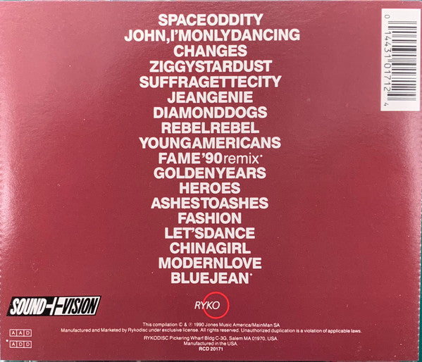 David Bowie : ChangesBowie (CD, Comp)