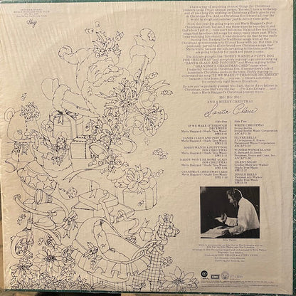 Merle Haggard : Merle Haggard's Christmas Present (LP, Win)