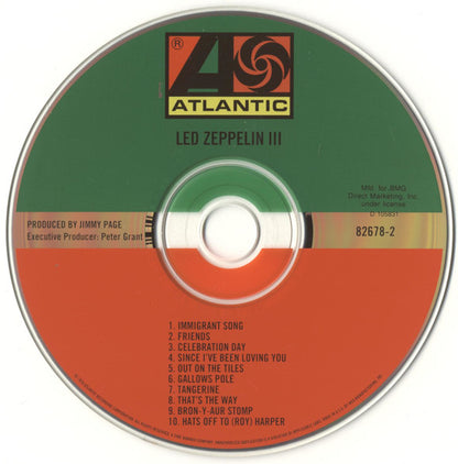 Led Zeppelin : Led Zeppelin III (CD, Album, Club, RE, RM, Spe)