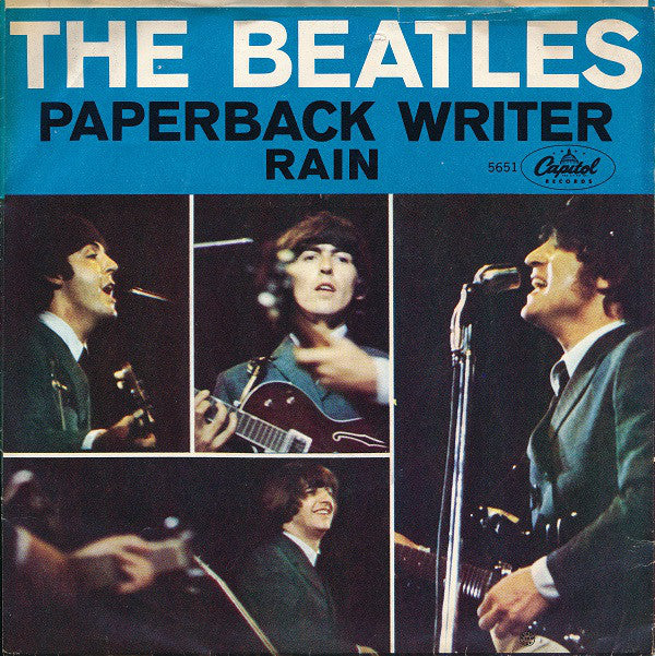 The Beatles : Paperback Writer / Rain (7", Single, Scr)