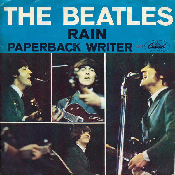 The Beatles : Paperback Writer / Rain (7", Single, Scr)
