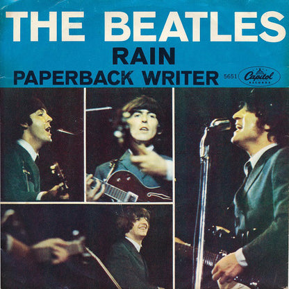 The Beatles : Paperback Writer / Rain (7", Single, Scr)