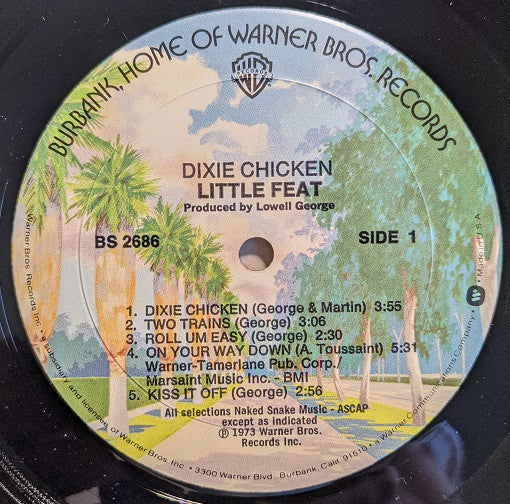 Little Feat : Dixie Chicken (LP, Album, RE, Mon)