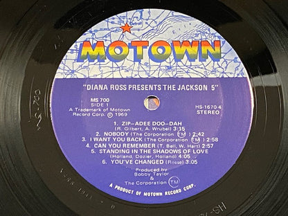 The Jackson 5 : Diana Ross Presents The Jackson 5 (LP, Album)