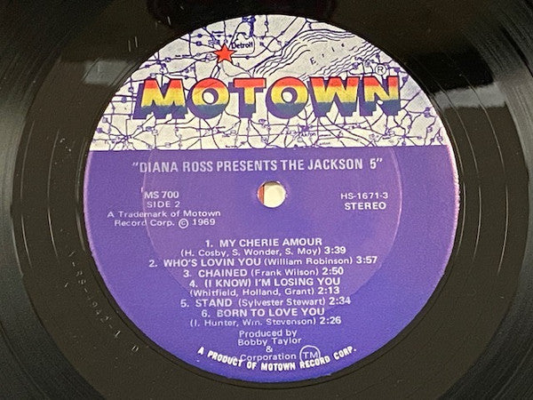 The Jackson 5 : Diana Ross Presents The Jackson 5 (LP, Album)