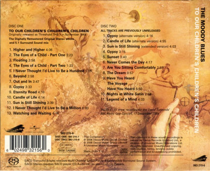 The Moody Blues : To Our Children's Children's Children (SACD, Hybrid, Multichannel, Album, RE, RM + CD, Co)
