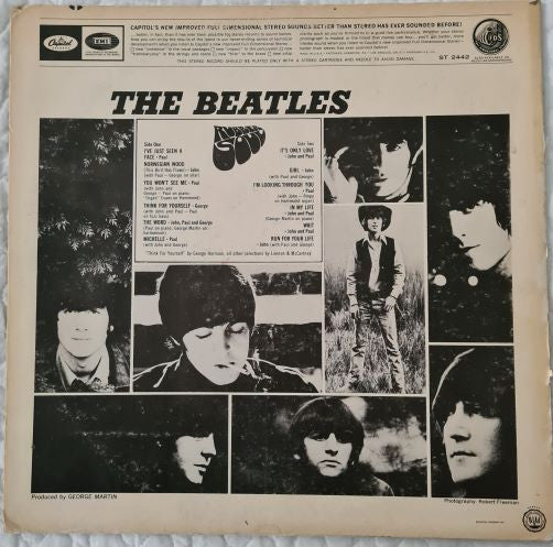 The Beatles : Rubber Soul (LP, Album, RP)