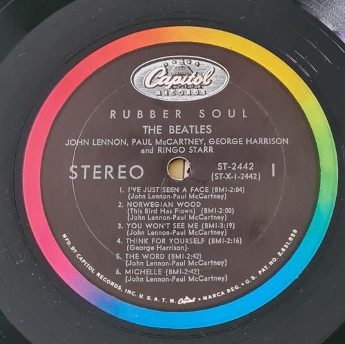 The Beatles : Rubber Soul (LP, Album, RP)