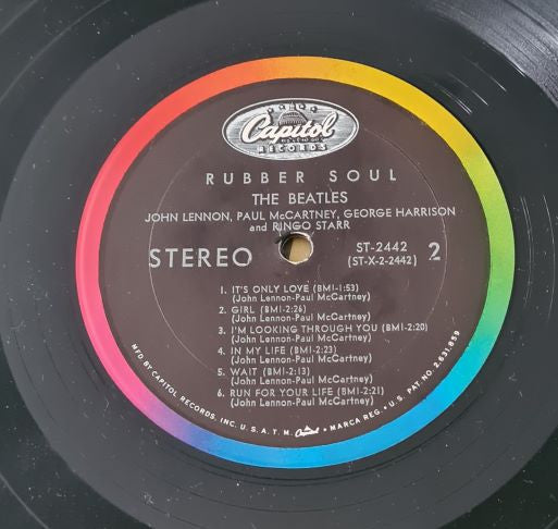 The Beatles : Rubber Soul (LP, Album, RP)