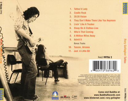 Rory Gallagher : Tattoo (CD, Album, RE, Arv)