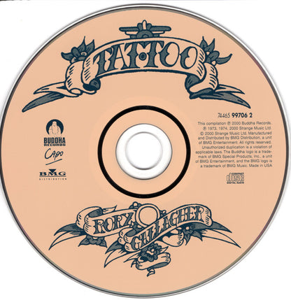Rory Gallagher : Tattoo (CD, Album, RE, Arv)