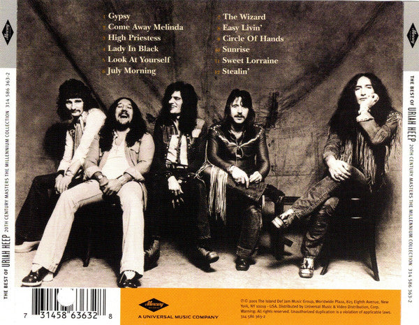 Uriah Heep : The Best Of Uriah Heep (CD, Comp)