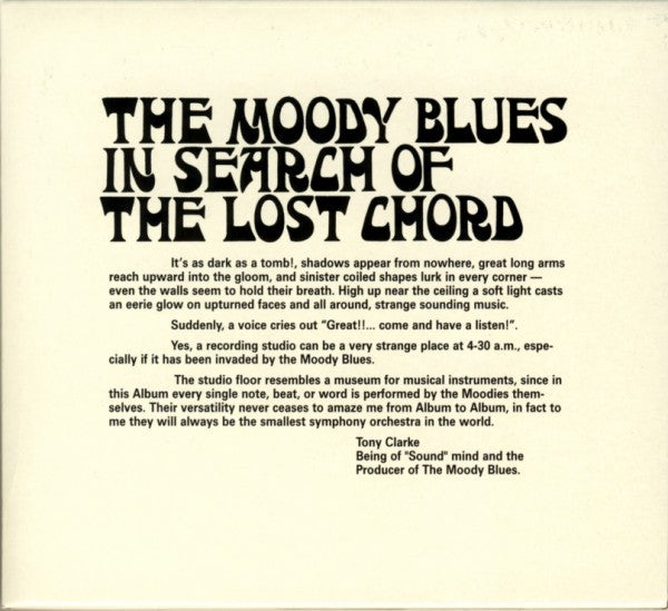 The Moody Blues : In Search Of The Lost Chord (SACD, Hybrid, Album, RE, RM + CD + Dlx)