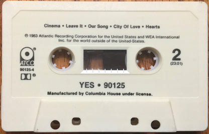 Yes : 90125 (Cass, Album, Club, Dol)