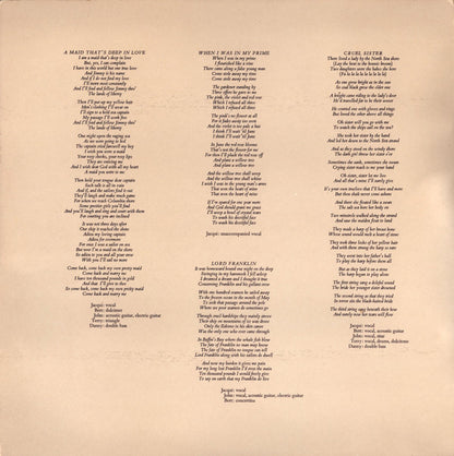 Pentangle : Cruel Sister (LP, Album, Gat)