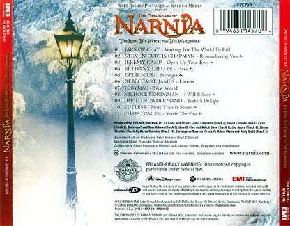 Various : Music Inspired By The Chronicles Of Narnia: The Lion, The Witch And The Wardrobe (CD, Comp, Enh)