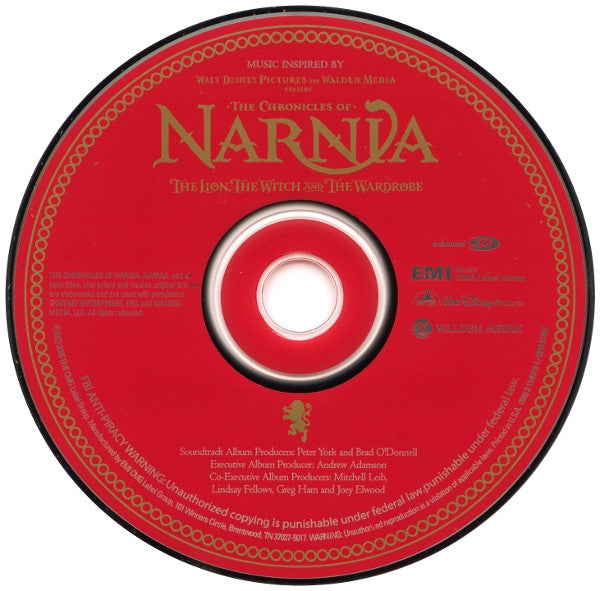 Various : Music Inspired By The Chronicles Of Narnia: The Lion, The Witch And The Wardrobe (CD, Comp, Enh)