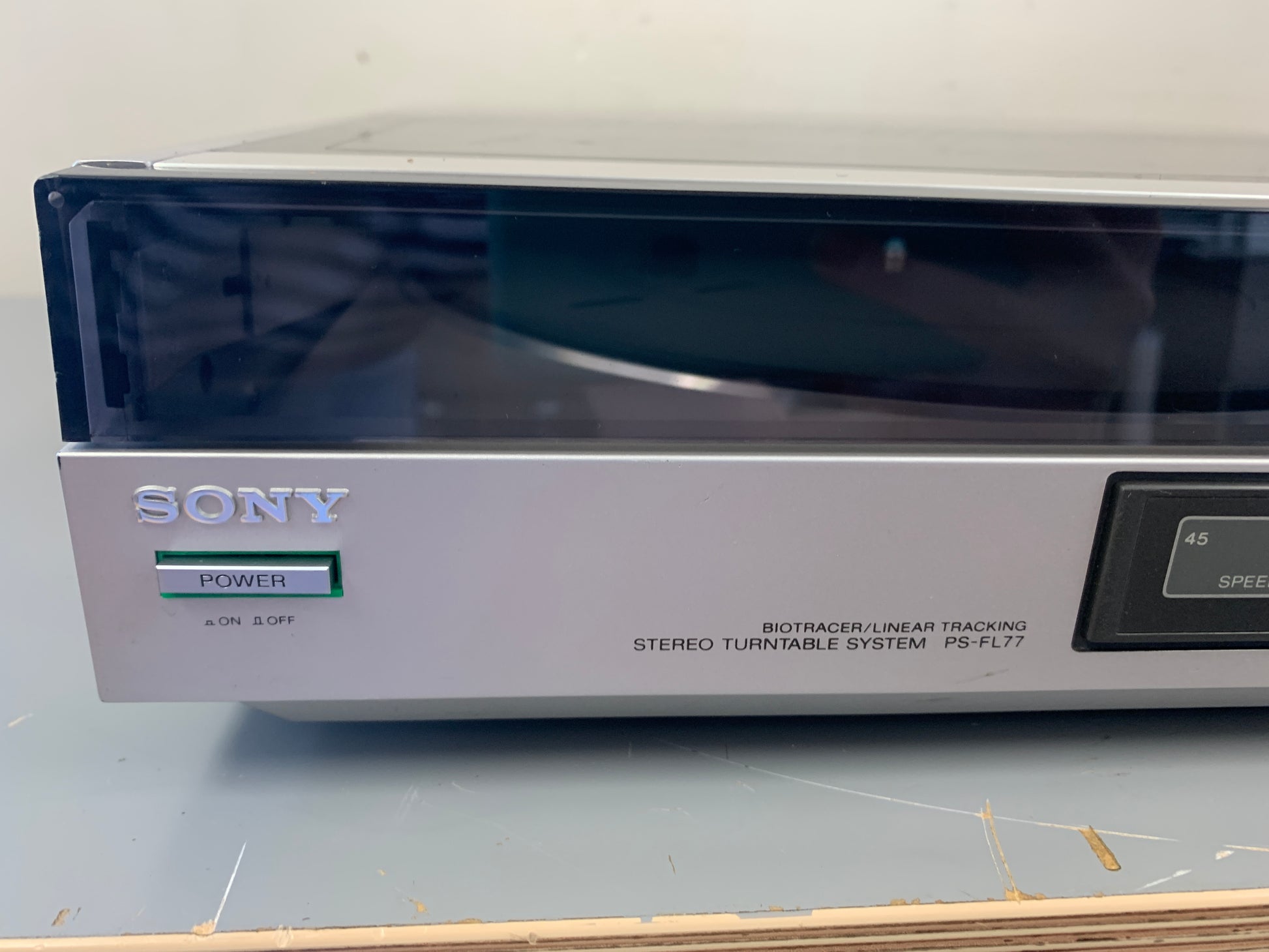SONY PS-FL77 Stereo Turntable Record Player SONY PS-FL77 Stereo Turntable Record Player