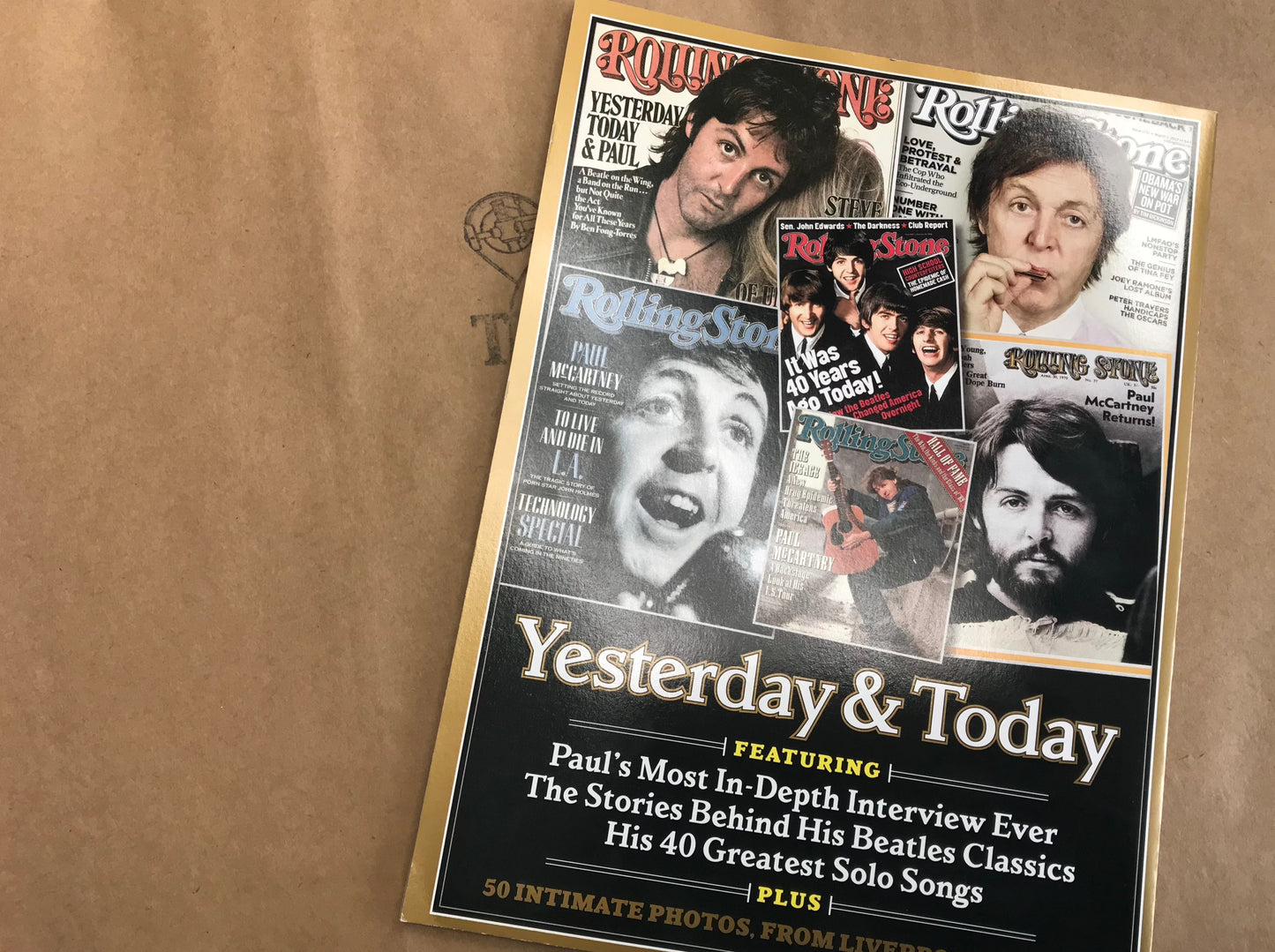 Rolling Store Collector's Edition Paul McCartney Magazine