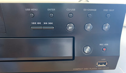 Sony CDP-CE500 Carousel 5 Discs * Remote * Manual