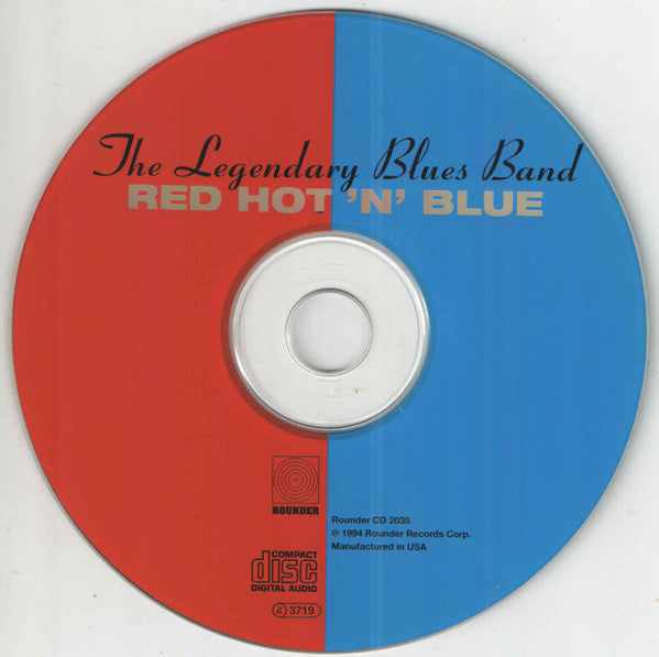 The Legendary Blues Band* : Red Hot 'N' Blue (CD, Album, RE)