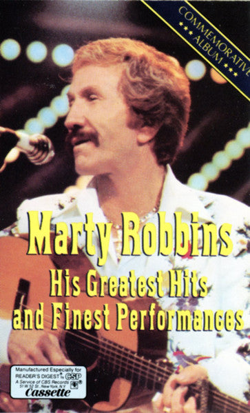 Marty Robbins : His Greatest Hits And Finest Performances (2xCass, Comp, Dol)
