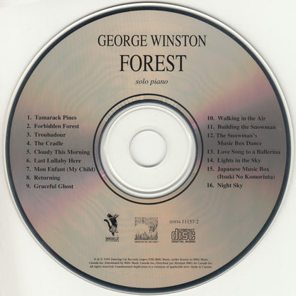 George Winston : Forest (CD, Album)