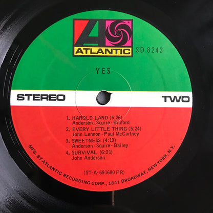Yes : Yes (LP, Album, RE, Pre)