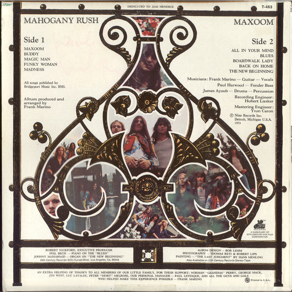 Mahogany Rush : Maxoom (LP, Album, RE, Ter)