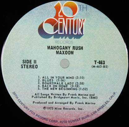 Mahogany Rush : Maxoom (LP, Album, RE, Ter)