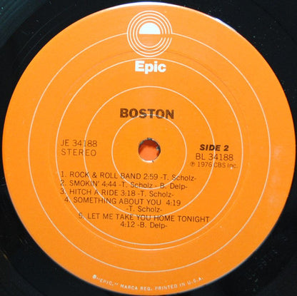 Boston : Boston (LP, Album, RE, Pit)