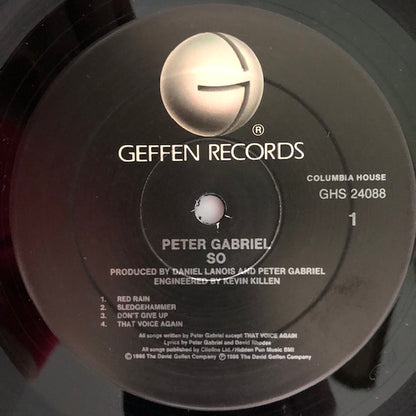 Peter Gabriel : So (LP, Album, Club, Col)