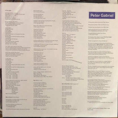 Peter Gabriel : So (LP, Album, Club, Col)