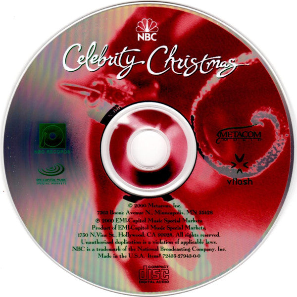 Various : NBC Celebrity Christmas (CD, Album, Enh)