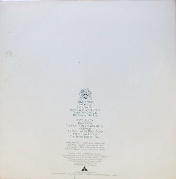 Queen : Queen II (LP, Album, Gat)