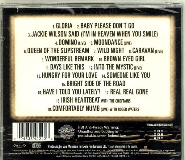 Van Morrison : At The Movies - Soundtrack Hits (CD, Comp)
