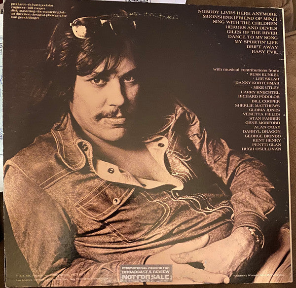John Kay : My Sportin' Life (LP, Album, Promo)