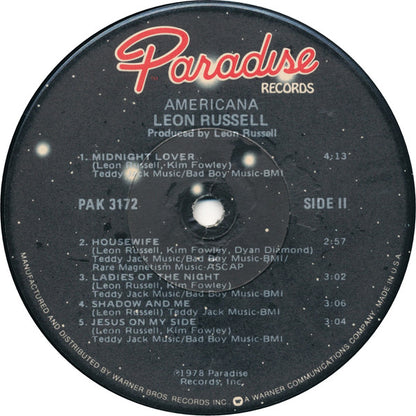 Leon Russell : Americana (LP, Album)