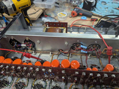 McIntosh MC240 Stereo Power Amplifier * Fully Recapped & Rebuilt * McIntosh (GE) tubes at 100%