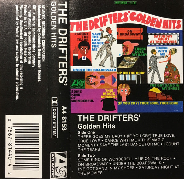 The Drifters : The Drifters' Golden Hits (Cass, Comp, SR)