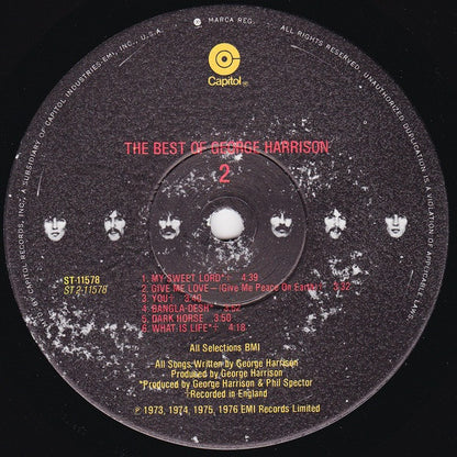 George Harrison : The Best Of George Harrison (LP, Comp, Win)