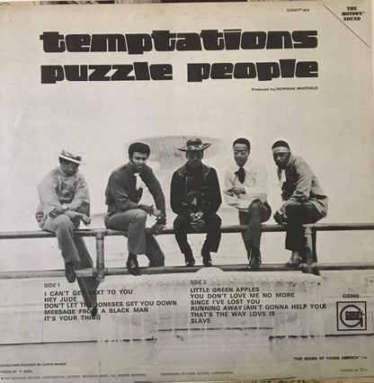 The Temptations : Puzzle People (LP, Album)