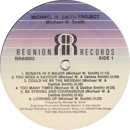 Michael W. Smith : Michael W. Smith Project (LP, Album)