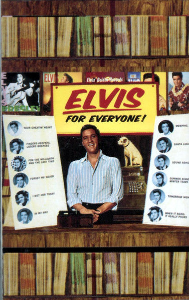 Elvis Presley : Elvis For Everyone! (Cass, Album, RE)